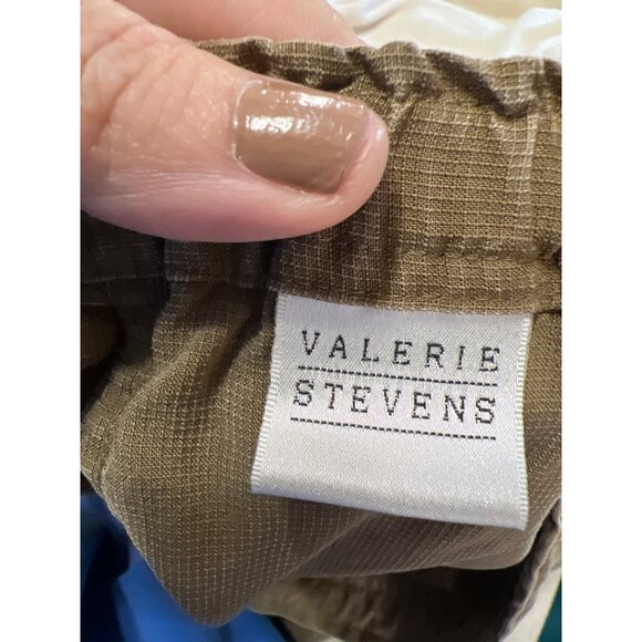 Valerie Stevens Womens Brown Tencel Midi Skirt M Boho Lagenlook - Picture 2 of 9